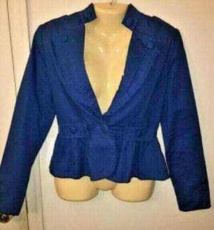 blue blazer