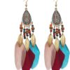 feather earrings