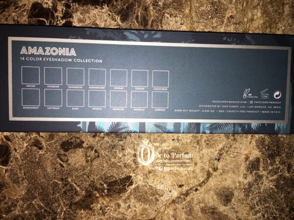 Face Candy AMAZONIA Safari Eyeshadow Palette