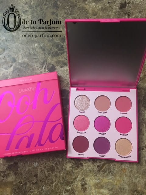 Colourpop OOH LA LA Pink Eyeshadow Palette🍧