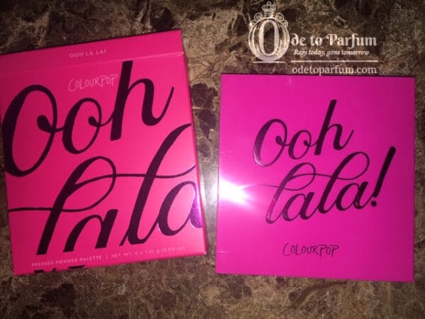 Colourpop OOH LA LA Pink Eyeshadow Palette🍧