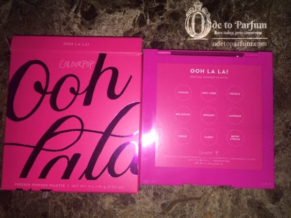Colourpop OOH LA LA Pink Eyeshadow Palette🍧