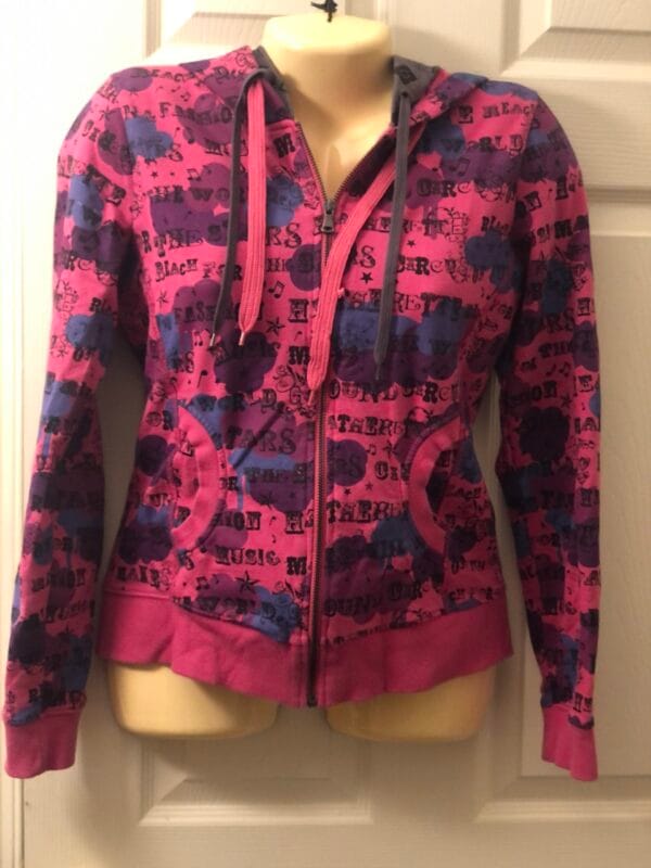 HEATHERETTE POP! Y2K Designer Pink Vintage Hoodie 🎪