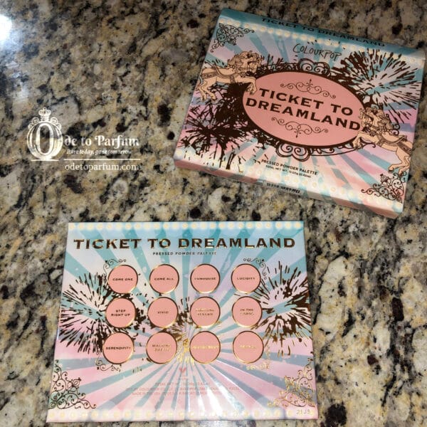 Colourpop TICKET TO DREAMLAND Shadow Palette