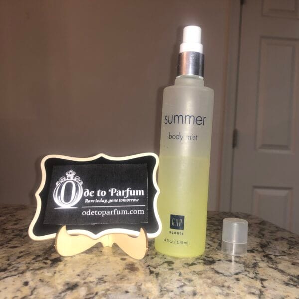Gap Scents SUMMER BODY MIST Vintage 90s 1999!