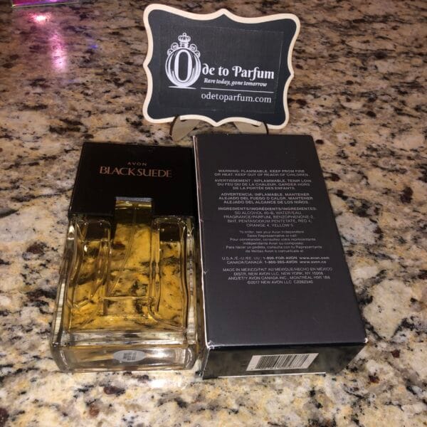 Avon BLACK SUEDE Eau de Toilette Cologne 3.4 fl oz