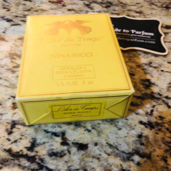 L'AIR DU TEMPS Vintage Perfume Nina Ricci Jeweler's Opera