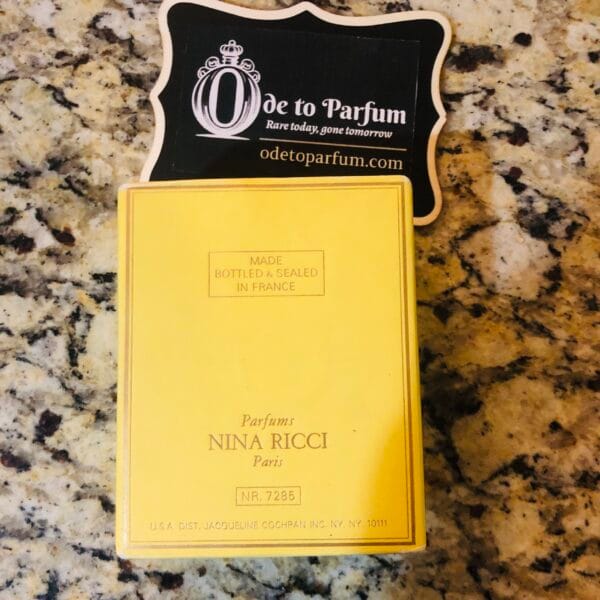 L'AIR DU TEMPS Vintage Perfume Nina Ricci Jeweler's Opera