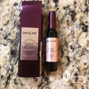 burgundy lip tint