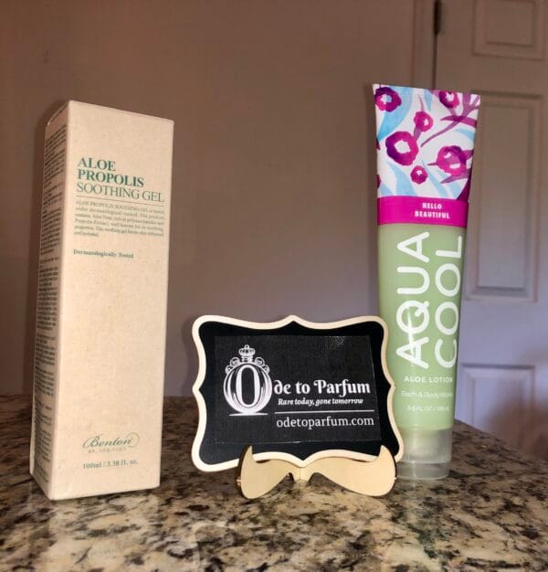 ALOE LOTION Bath Body Works AQUA COOL Benton