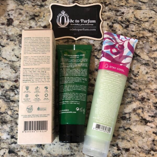 ALOE LOTION Bath Body Works AQUA COOL Benton