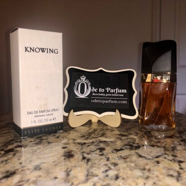 IMG_7695 Estee Lauder KNOWING Perfume VINTAGE EDP Spray