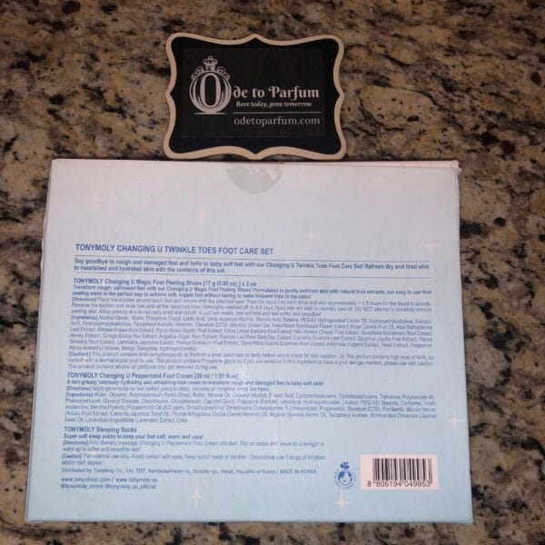 Foot Care Set ~Tonymoly Twinkle Toes! 👣