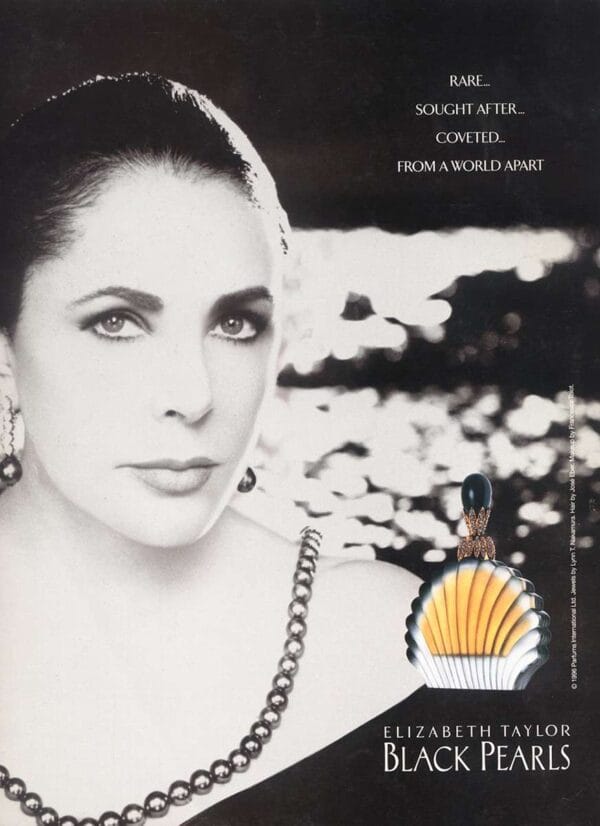 Elizabeth Taylor BLACK PEARLS Vintage Parfum