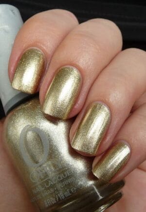 Orly Luxe gold nail polish