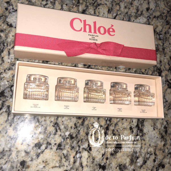Chloe Perfume Set PARFUM DE ROSES 5 Perfumes