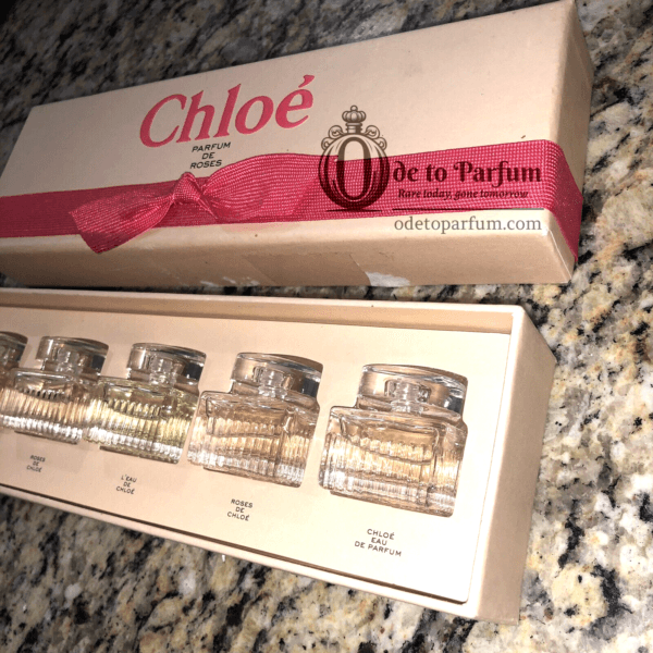 Chloe Perfume Set PARFUM DE ROSES 5 Perfumes