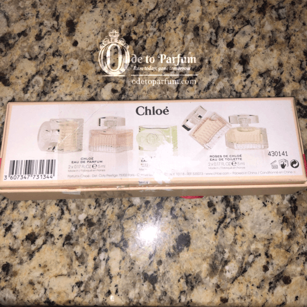 Chloe Perfume Set PARFUM DE ROSES 5 Perfumes