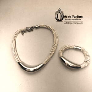 white jewelry set
