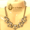Necklace JUICY COUTURE Cream Rhinestone Gold