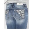 Skinny Jeans MISS ME Jeans Mid-Rise Easy Women 28