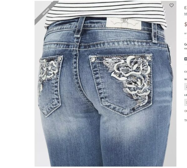 Skinny Jeans MISS ME Jeans Mid-Rise Easy Women 28