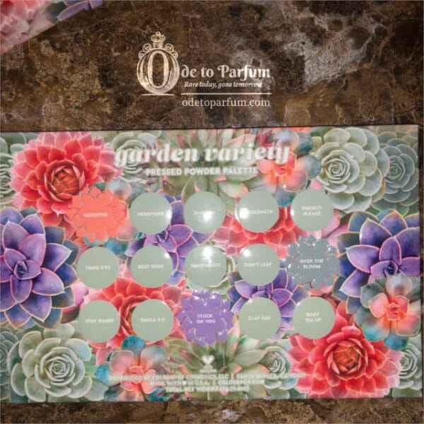 ColourPop GARDEN VARIETY Eyeshadow Palette