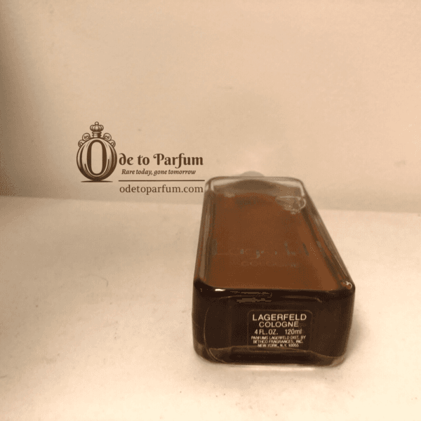 Vintage LAGERFELD COLOGNE Original 4 oz Parfums Lagerfeld