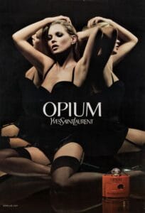 Kate Moss Opium ad