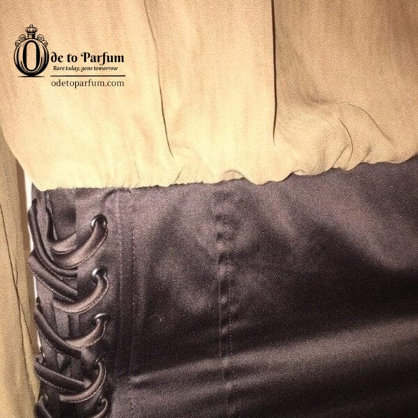 Corset Top with Ruffle Collar Y2K Size L VINTAGE LVL X