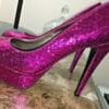 Barbie Shoes for Adults Heels G by GUESS Glitter Pink