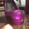Barbie Shoes for Adults Heels G by GUESS Glitter Pink