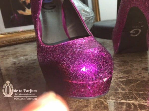 Barbie Shoes for Adults Heels G by GUESS Glitter Pink