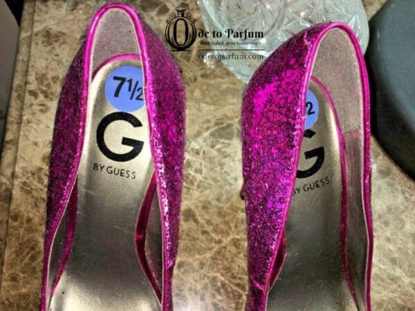 Barbie Shoes for Adults Heels G by GUESS Glitter Pink