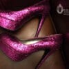 Barbie Shoes for Adults Heels G by GUESS Glitter Pink