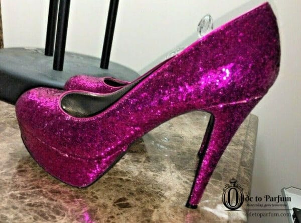 Barbie Shoes for Adults Heels G by GUESS Glitter Pink