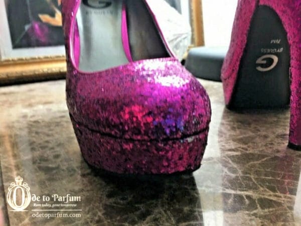 Barbie Shoes for Adults Heels G by GUESS Glitter Pink