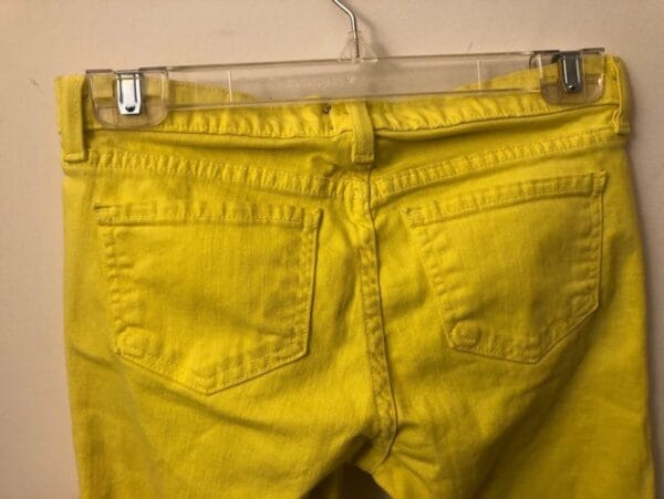 m93260874380_6 Size 25 Jeans KATE SPADE SATURDAY Yellow
