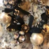 Winter Bracelet Pearls, Bows, Crystal Balls NWT