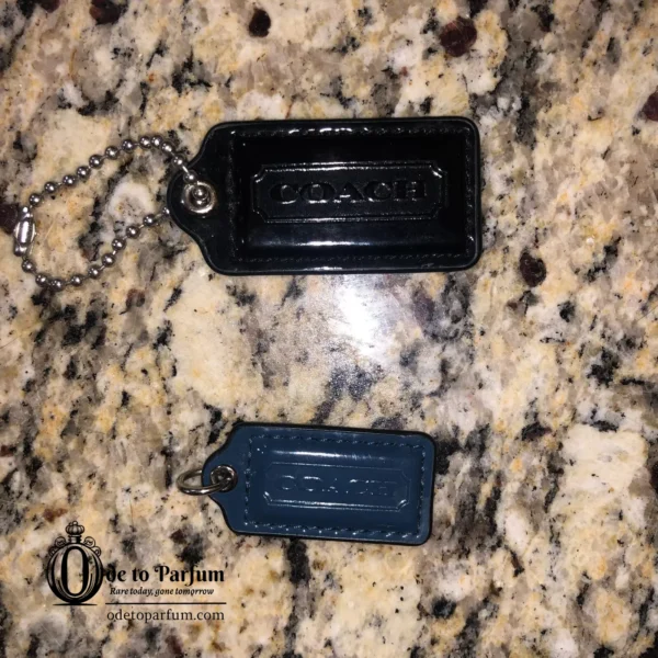 COACH Keychain Logo Designer Hangtags Duo