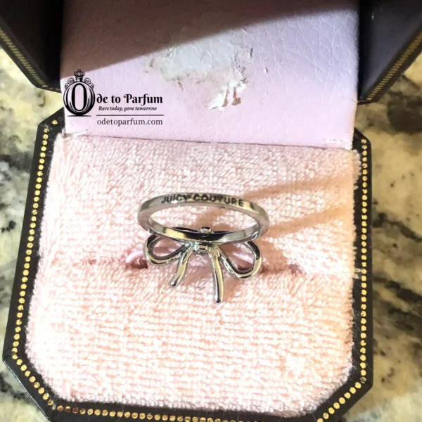 JUICY COUTURE Vintage Y2K Bling Bow Ring