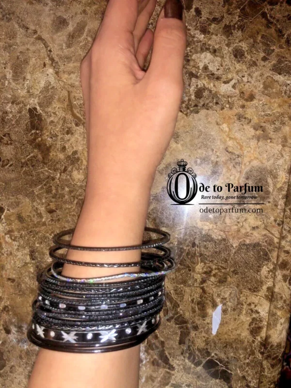 s-l1600 (1) Black and Silver Bracelet Set 15 Bangles! Y2K Vintage