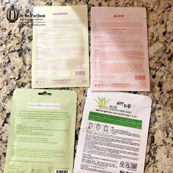 Sheet Masks Bundle Vitamasques, Creme Shop