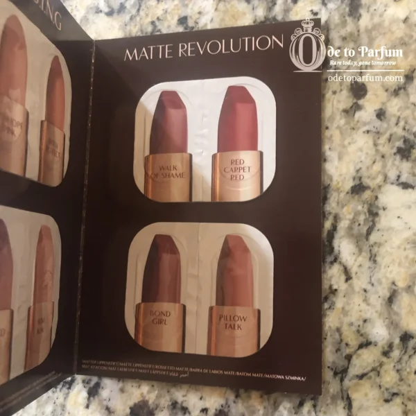 Charlotte Tilbury Lipstick Samples Card - 8 Shades 3 Formulas!