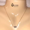 Kendra Scott ELISA Necklace Iridescent Drusy 14k Gold Plated