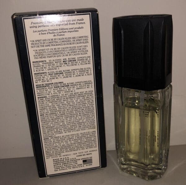 CK Be Dupe Premiere Editions OK SPIRIT Men