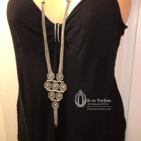 Antique Look Silver Boho Ancient Necklace