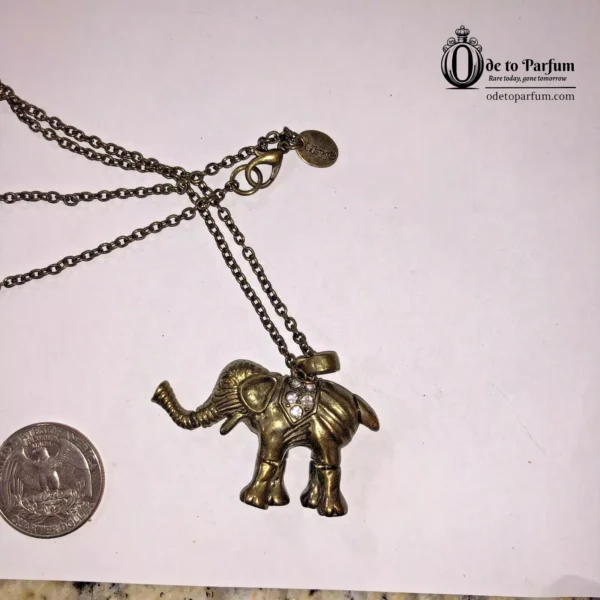 Movable Joints Elephant Necklace VTG Steampunk CLAIRE'S
