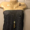 Tassel Necklace J. Crew Rhinestone Y Drop