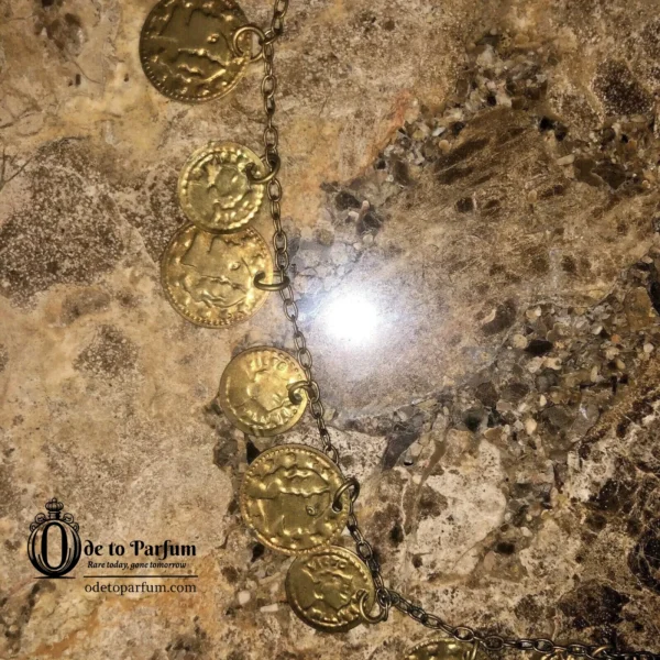 Boho Necklace Gold Coins Occult Witchy Vintage